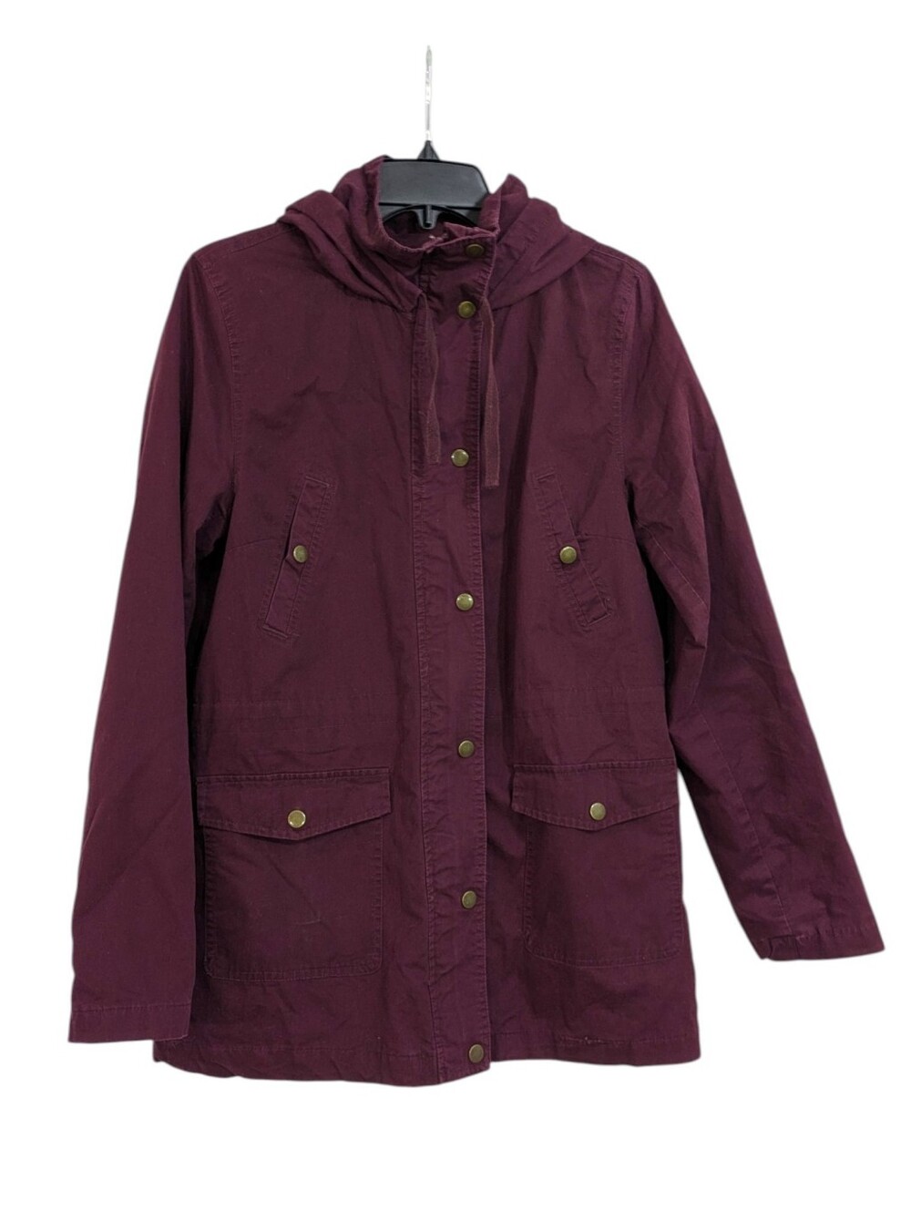 Love Tree Burgundy Jacket / Coat - Size Medium Womens